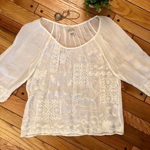 Lucky Boho Statement Top